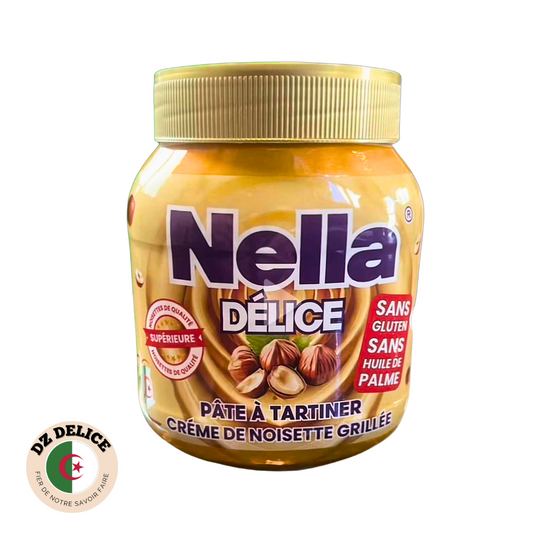 Nella Delice 700g Pâte à Tartiner Crème Noisette Grillée